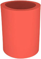 Blank Thick Foam Old School Can Cooler (6 Pack, Pink)