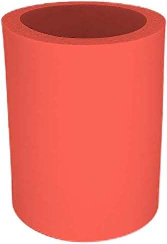 Blank Thick Foam Old School Can Cooler (6 Pack, Pink)