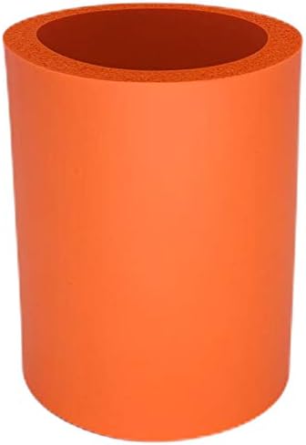 Blank Thick Foam Old School Can Cooler (Orange)