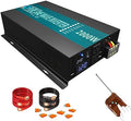 WZRELB 2000W 24VDC 120VAC Pure Sine Wave Power Inverter,Remote Control, Car Inverter