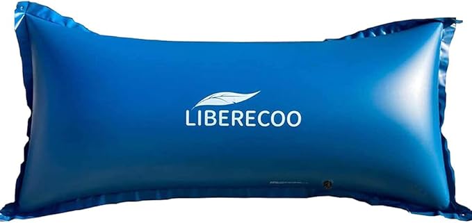 LIBERECOO 4'x8' Pool Pillows for Above Ground Pools, winterize Pool Closing kit Winter Pool Pillow.Super Durable & Strong Cold Resistant Easy Centering,Rope Included
