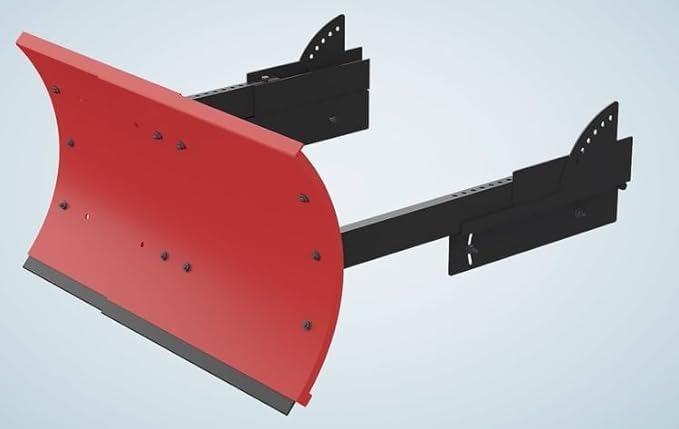 Throwerblade Snowplow Kit with (Blade, and Hardware Included) – Heavy-Duty Snow Plow Blade - Quick & Efficient Snow Removal - Snow Plow Attachment for Snowblowers- 22 to 32-inch 2-Stage and 3 Stage