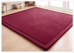 Baby Play Mat, Handmade Weaving Plush Foam Play Crawling Rugs for Baby, Toddler, Children, Yoga Mat, Exercise Mat Cushy-Soft & Thick Hypoallergenic, Non-Toxic, Reversible
