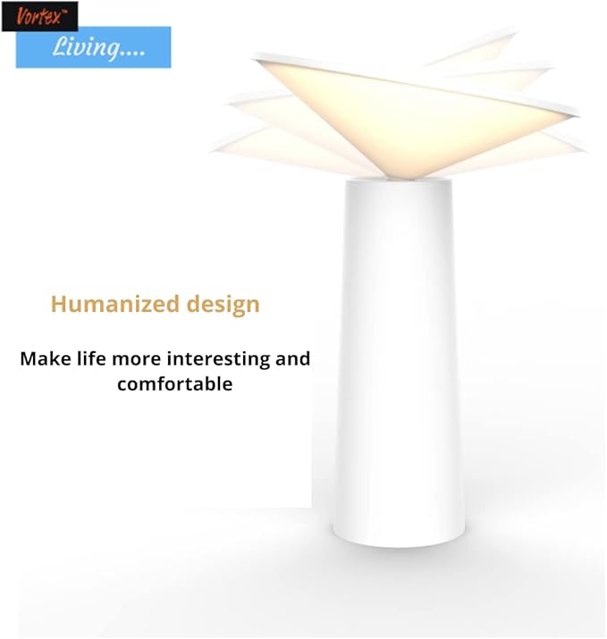 Vortex LS-8925 MINI I LAMP Creative Nordic Style USB Charging Learning Touch Switch Eye Protection Student Dormitory Rechargeable Dimmable Night Light I LED Desk Lamp