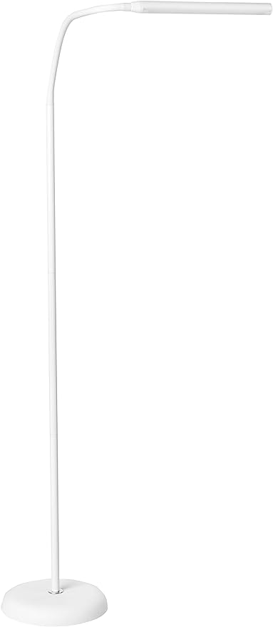 Daylight Company Unolamp, Standing Lamp for Living Room, Bedroom, Salon, Office, Touch Control, Flexible Arm, Sleek Design, Multipurpose
