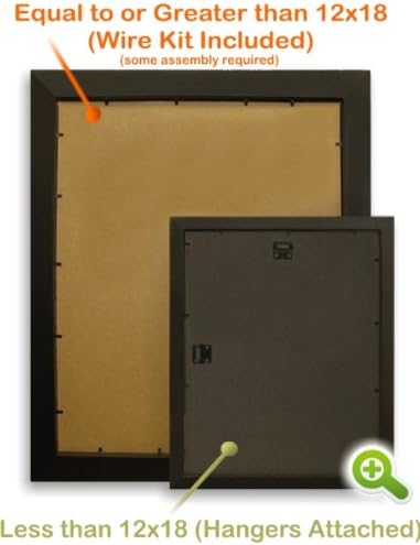 Craig Frames 10x13 Weathered Grey Picture Frame for Posters and Wall Decor | Displays photos and prints behind clear glass, ready to hang, made in the USA