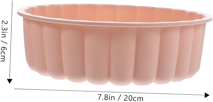 2pcs Food Grade Silicone Cake Nonstick Baking Pans Lake for Cheesecake Charlotte Up