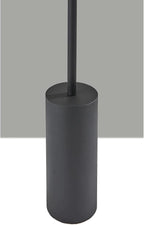 Adesso Home 2151-01 Contemporary Modern LED Floor Lamp from Grover Collection in Black Finish, 6.00 inches