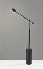 Adesso Home 2151-01 Contemporary Modern LED Floor Lamp from Grover Collection in Black Finish, 6.00 inches