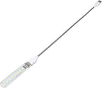 ARTIBETTER U Disk Night Light Indoor Night Lamp Outdoor Camping Light USB Light Atmosphere Light Clip on Desk Lamp Computer Lamp Corridor Light Computer Accessories LED PVC Student Light Bulb