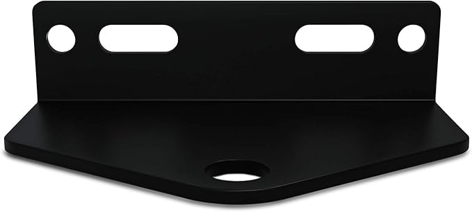 Universal Zero Turn Lawn Mower Trailer Hitch 5 Inch Heavy Duty Steel - Including Installation Hardware (Black)