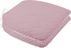 Plush Chair Cushion, Oval Chair Cushion Pad,Ultra Soft Nonslip Seat Pad,Comfortable Chair Cushion Cover,2PCS Memory Foam Chair Seat Cushion for Home Office Kitchen Dining Chairs Orchid