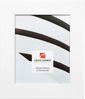 Craig Frames 20x30 White Picture Frame for Posters, Photos, and Prints | Lightweight shatter resistant acrylic facing with a rigid backing board, made in the USA