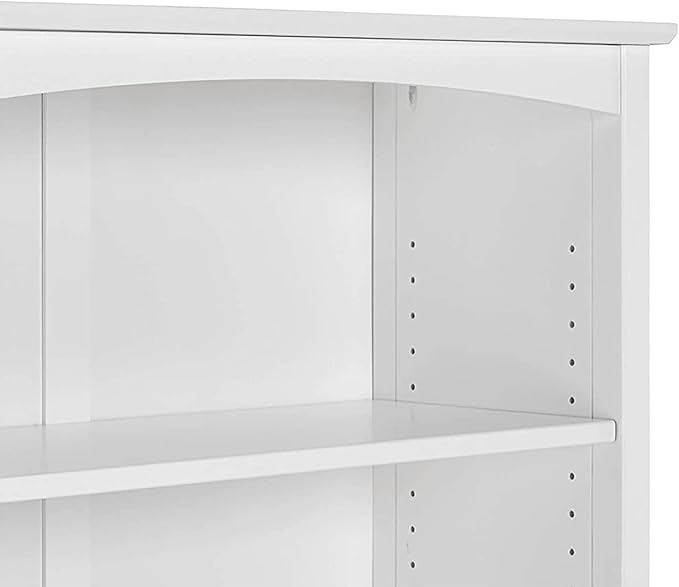 Camaflexi Shaker Style Bookcase, 72", White