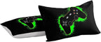 Gaming Comforter for Boys Teen,Game Contoller Bedding Set for Boys Kids,Down Alternative Comforter for All Season,Gamer Home Decor for Boys Comforter Set (Comforter-game38, Full)