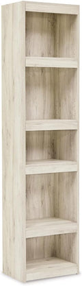 Signature Design by Ashley Bellaby Farmhouse Pier with 3 Adjustable Shelves, Whitewash