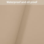 Dresser Top Cover - Can Be Used On Both Sides Waterproof and Easy to Clean Good Flatness Used for Dresser Table(Light Brown+Gray 10x60)
