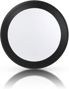 ECOELER 5/6 Inch Dimmable LED Disk Lights, 16.5W Black Surface Mount Ceiling Downlight, 1100lm 3000K Warm White, Low Profile Flush Mount Ceiling Lights for J-Box or Recessed Can, ETL-Listed