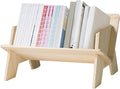 Wood Bookcase in Living Room/Home/Office, Desktop Book Shelf Organizer Bookshelves Storage Rack for CDs/Magazine/Books Display (Style V)