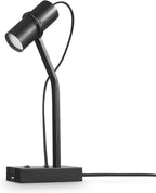 Globe Electric MRDK by Globe Series.01.TL 16" LED Desk Lamp, 2.1A Combined USB Port and USB-C Port, 5 Watts, 240 Lumens, 3000 Kelvin Warm White, Adjustable Shade, Matte Black