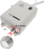 TDRRICH 110V 30W 5 Gallon Speed Adjustable Drinking Water Pump 60PSI Speed 2950 Flow 2L American Plug White Food Grade Suitable for Home, Bar, Restaurant, Drinking Fountain