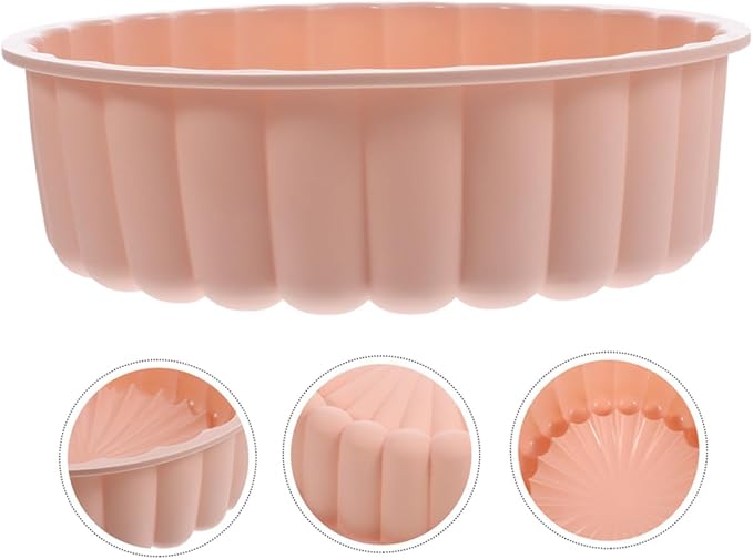 2pcs Food Grade Silicone Cake Nonstick Baking Pans Lake for Cheesecake Charlotte Up