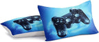 Gaming Comforter for Boys Teen Game Contoller Bedding Set for Kids All Season Gamer Home Decor for Comforter Set Queen Size,1 Comforter with 2 Pillowcases