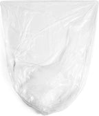 Aluf Plastics High Density Trash Bags, 30 Gallon, 2000 Count, 10 Micron (eq), 30" x 37", Clear, for Bathroom, Office, Industrial, Commercial, Janitorial, Municipal, Recycling