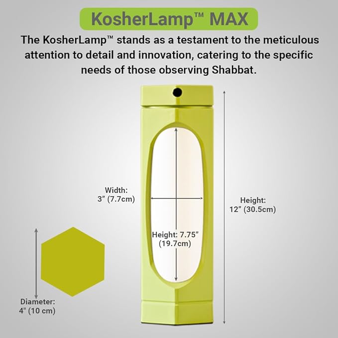 KosherLamp™ Max - Green by KOSHER INNOVATIONS™