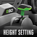 EGO POWER+ Electric Lawn Mower, Self-Propelled Cordless, Includes (2) 56V 5.0Ah Batteries and Charger - LM2142SP