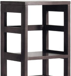 Winsome 4 tier Wood Leo model name Shelving, Small, Espresso