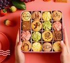 45 Coffee Stencils+2 Mesh Powder Shakers, Cake Baking Templates Coffee Decoration Stencils Coffee Art Template Coffee Mold Tool for Christmas Thanksgiving Cake Coffee Cappuccino