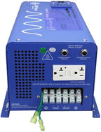 AIMS Power 3000 Watt 12 VDC Pure Sine Inverter Charger 120 VAC Output 100A Charger 30A Transfer Switch PICOGLF30W12V120VR