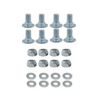 784-5581 Carriage Bolt & Nut kit 5/8" for MTD SnowBlowers Shave Plate Scraper Bar 784-5581A 790-00117-0637 790-00120-0637 784-5581A-0637 8/Set,Stainless Steel