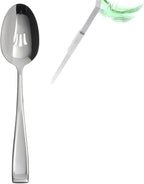 Oneida Moda 2-Piece Silverware Serving Set, Flatware | silver, dishwasher safe | heavy duty, cutlery set for kitchen and dining, serving utensil set, wedding silverware