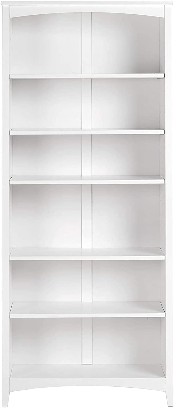 Camaflexi Shaker Style Bookcase, 72", White