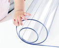 42x70 Inch Table Protector Clear for Dining Room Coffee Work Computer Laptop Table Cover Mat Protector PVC Plastic Tablecloths Rug Floor Protection Easy Clean Wipeable Non-Slip Liner Protective Vinyl