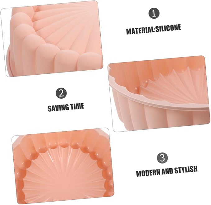 2pcs Food Grade Silicone Cake Nonstick Baking Pans Lake for Cheesecake Charlotte Up