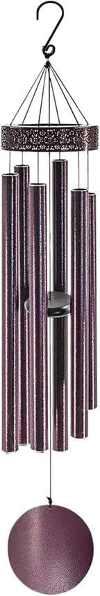 Large Wind Chimes with 6 Heavy Tubes for Outside Deep Tone - 48" Wind Chimes Outdoor Clearance, Deep Tone, Windchimes Outdoors, Memorial, Sympathy Gift, Garden Patio Yard, Home Decorate-Bronze