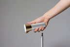 Dimmable LED Desk Light Study Lamp w/Adjustable, Rechargeable & Detachable Head - Home/Dorm/Office Table Lighting for Work, Reading & Studying - White/Gold