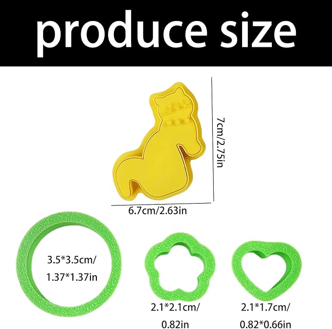 Cats Coffee Cup Cookie Stamp Easy Dishwasher Safe for Professional and Home Bakers Alike Cats Shape Cookie Stamp