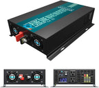 WZRELB Reliable 3000W Solar Power Inverter Off Grid 24V DC Voltage Converter LED Display Pure Sine Wave Dual 120V AC Outlets