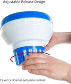 Pool Chlorine Floater, 7.5" Large Floating Chlorine Dispenser, Optimal Pool with Adjustable Release for Indoor & Outdoor Swimming Pool Hot Tub