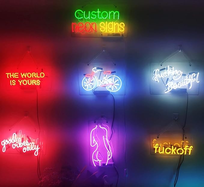 Neon Signs Beer Bar Bedroom Light Compatible For Corona Extra Crown Tree Glass Neon Signs for Office Hotel Pub Cafe Birthday Party Man Cave Neon Light Art Wall Lights 24 X 20 Inches