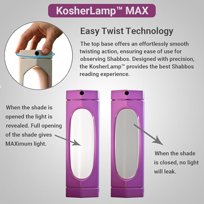 KosherLamp™ Max - Purple by KOSHER INNOVATIONS™