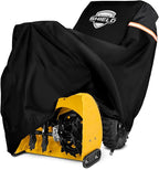 Snow Blower Cover, Heavy Duty 900D Waterproof Snowblower Cover, Outdoor Snow Thrower Protector, Universal Fit for Most Two-Stage&Single-Stage Snow Blowers for EGO, Honda, Ryobi, Cub Cadet, Ariens&Toro