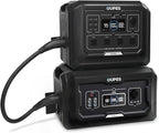 OUPES Mega 1 Power Station 3072Wh Kit (1024Wh + 1×2048Wh B2 Battery) – 2000W Output, 36min Fast Charge, LiFePO4 Home Backup Generator with UPS & Solar for Blackouts