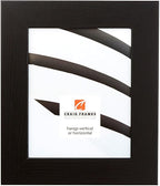 Craig Frames 24x36 Black Oak Poster Frame for Posters and Gallery Wall | Lightweight shatter resistant acrylic facing with a rigid backing board, made in the USA