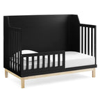 GAP babyGap Oxford 6-in-1 Convertible Crib - Greenguard Gold Certified, Ebony/Natural