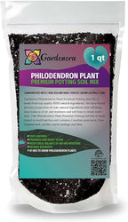 Gardenera Premium Philodendron Soil - Perfect Blend for Thriving Philodendron Plants - 1 Quart